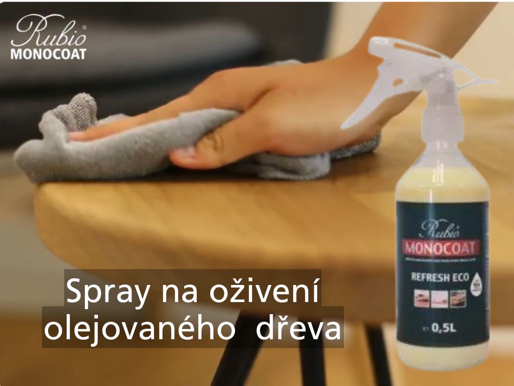 Rubio Refresh Exo - oživení povrxhu olejovaného dřeva